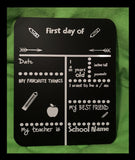 First Day of School Chalkboard - FigWear