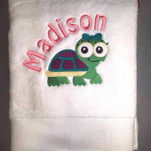 Embroidered Children's Towel - FigWear