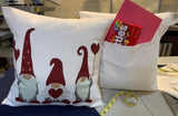 Gnome Valentine's Pillow