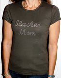 Slacker Mom Rhinestone Tee - FigWear